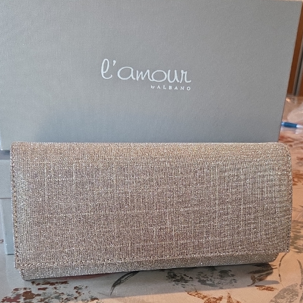 Silver Clutch Bag
